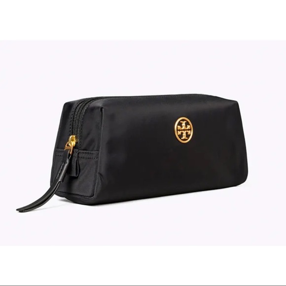 Tory Burch Bags New Tory Burch Piper Long Cosmetic Case Black